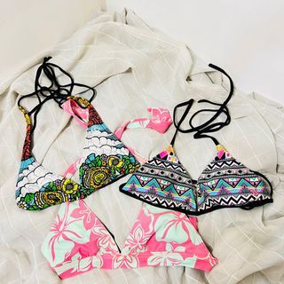 preloved - swimsuit/bikini bundle - medium to large
