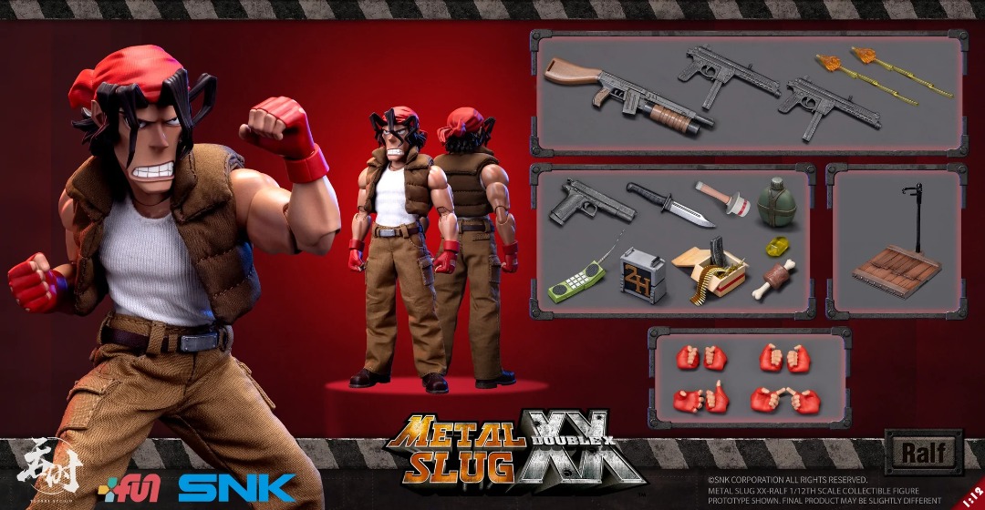 PREORDER 預訂] 1/12 SNK METAL SLUG XX 拉陌魯夫RALF JONES 拳皇系列 