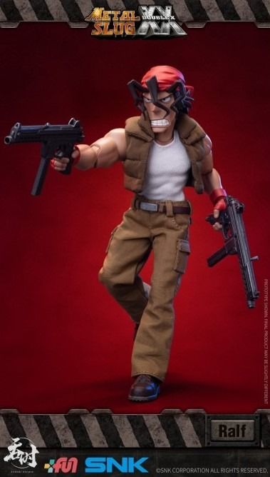 PREORDER 預訂] 1/12 SNK METAL SLUG XX 拉陌魯夫RALF JONES 拳皇系列 