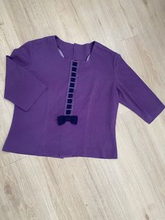 Purple vintage blouse