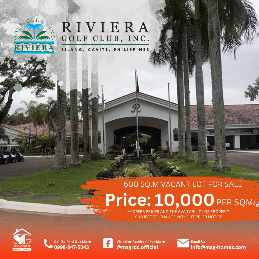 PVT20210018 For Sale Vacant Lot in Riviera Golf & Country Club
