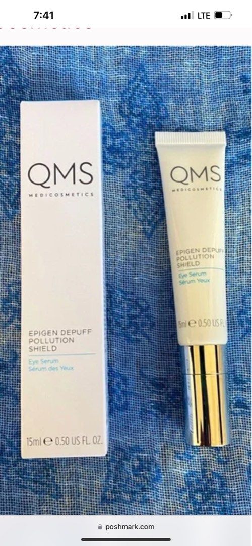 QMS Epigen Depuff Pollution Shield Eye Serum, Beauty & Personal Care