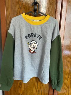Queenshop 卜派撞色棉T
