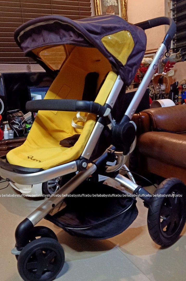 Quinny Buzz Baby Stroller (Category: Strollers) located in Cebu City. Submitted by bellababystuffcebu (Listing ID 1210373142, Image 2). Description: Quinny BUZZ Baby Stroller Preloved in very good condition Please see video for reference. https://www.facebook.com/627034430815758/posts/2077894045729782/ reversible for newborn to toddler full recline seat automatical unfolding of the frame soft and comfortable seat large shopping basket air filled 