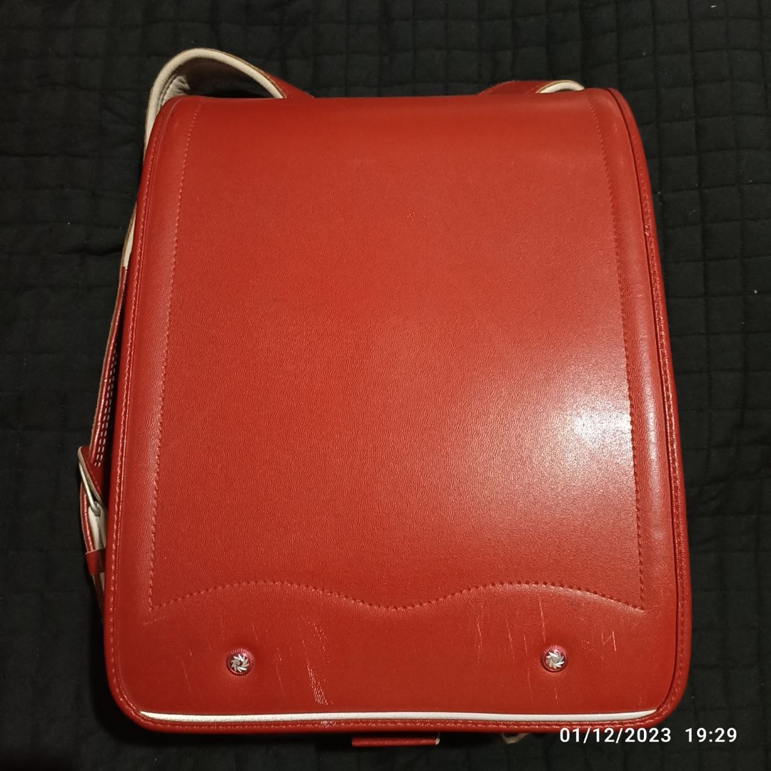 Randoseru Japanese School Bag Backpack Red Cherry, Luxury, Bags ...