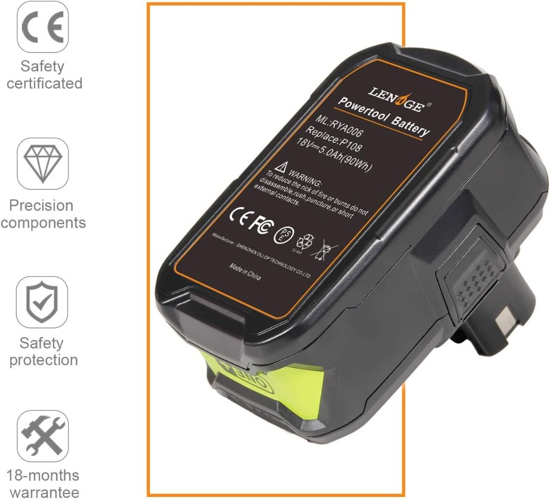 Rb18l50 battery store