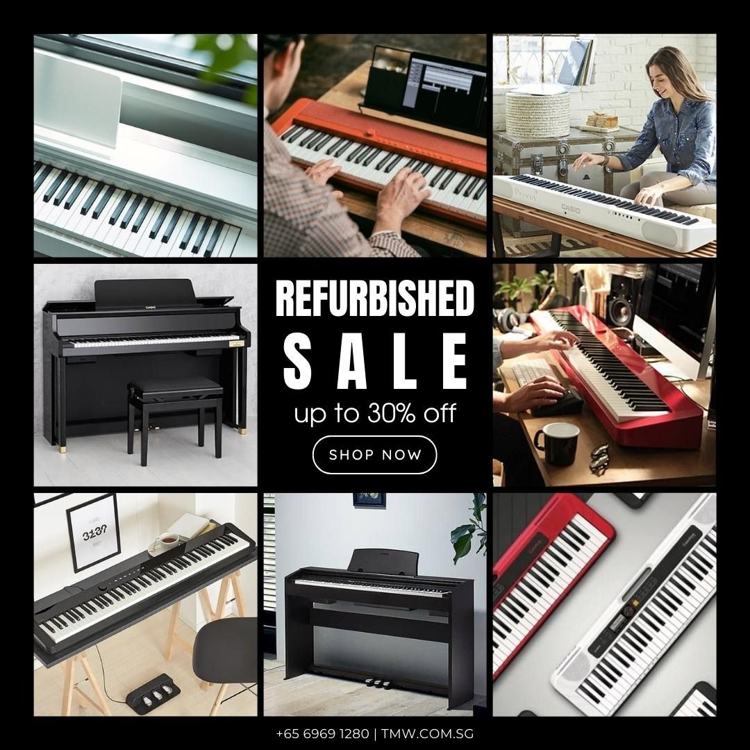 REFURBISHED SET Casio Electronic Keyboard CT X800 61 keys Touch