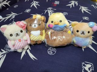 Rilakkuma 鬆弛熊 公仔 手玉套裝