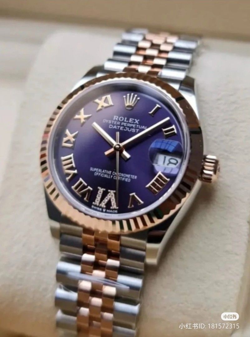 Rolex datejust 2025 aubergine