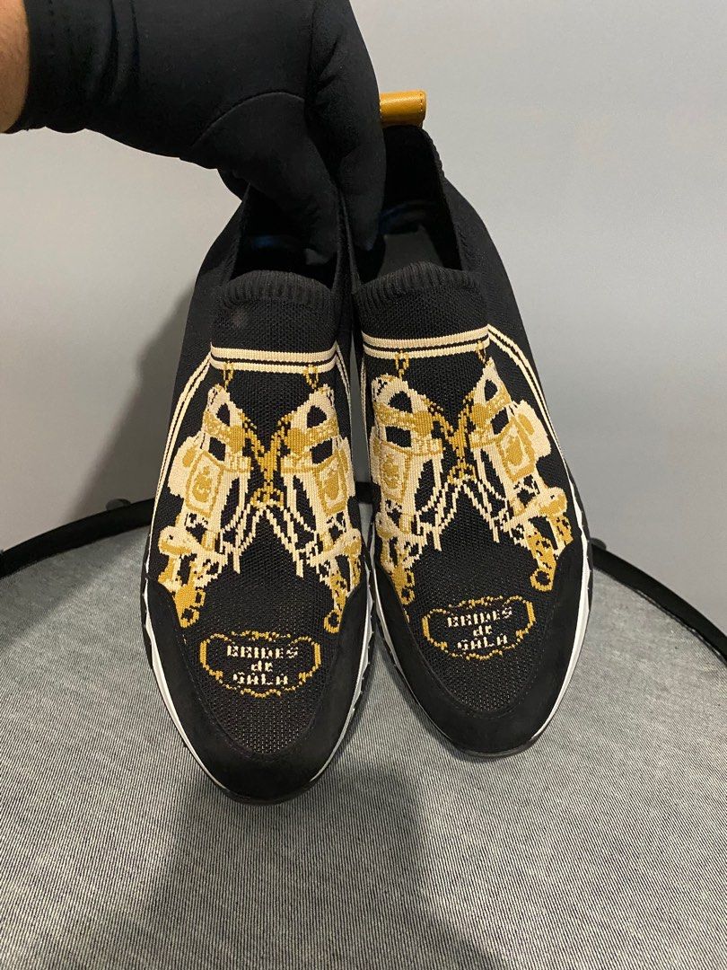 Hermes on sale bow sneaker