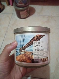 Sail away oceanside candle bbw
