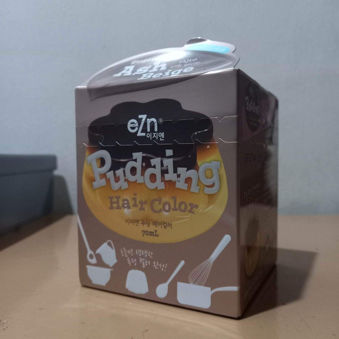 Sale!! eZn Pudding Hair Color Ash Beige, Beauty & Personal Care, Hair