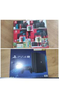 !sale💫Switch gen1 gen2 animal crossing mario odyssey joycon lite / ps4 pro box only (ps 4 playstation4 play station 4)