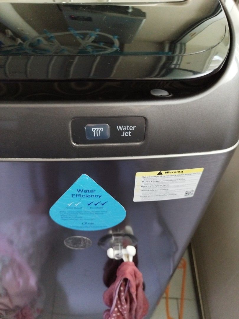 SAMSUNG 11KG TOP LOAD WA11J5750SP WASHING MACHINE, TV & Home Appliances