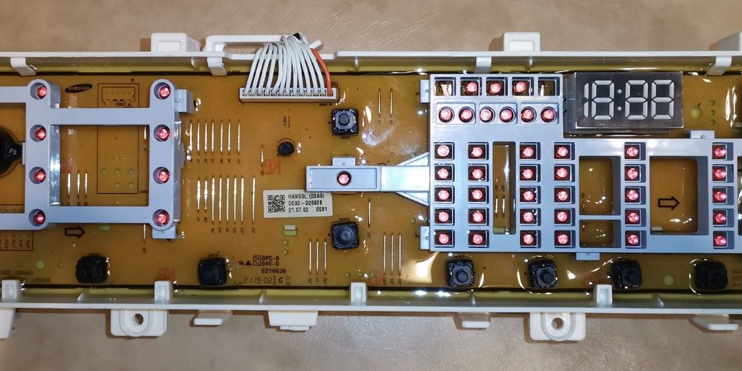 Samsung inverter washing machine dryer board (Category: Washing Machines and Dryers) located in Manila. Submitted by latestproduct (Listing ID 1210272327, Image 1). Description: Samsung inverter washing machine dryer board Tel 85109484 09331240862.