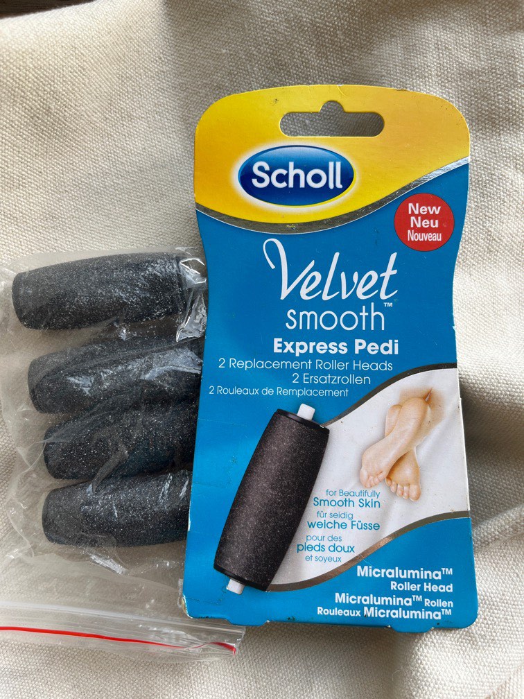 Scholl replacement roller heads, Beauty & Personal Care, Foot Care on