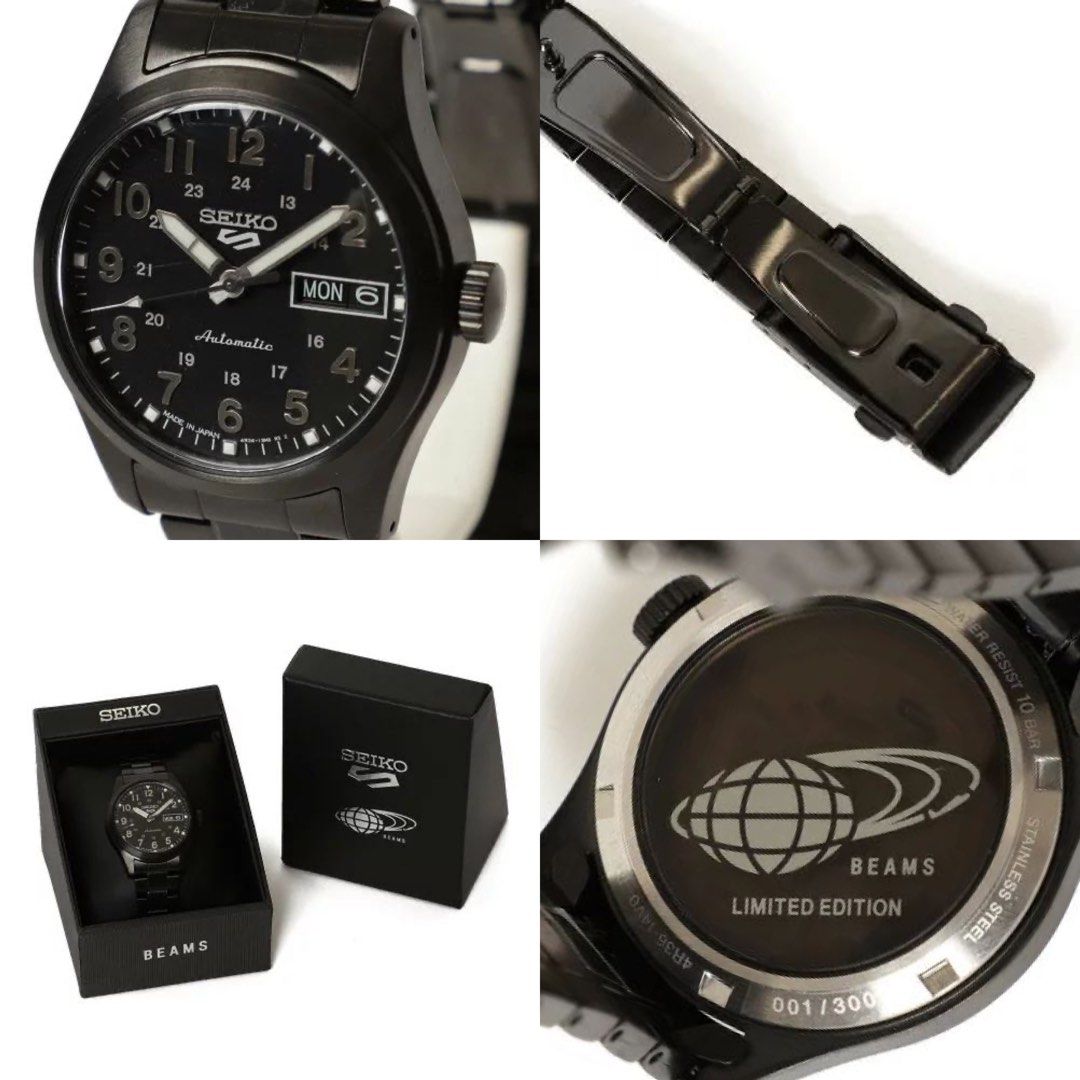 全商品格安セール Seiko5 Sports × BEAMS 別注腕時計 SBSA209 - 時計