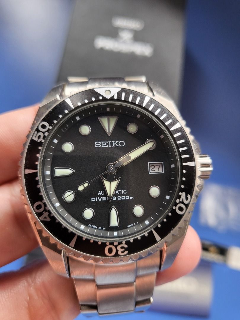Seiko Prospex SBDC029 Shogun Ti 44mm Auto Luxury Watches on