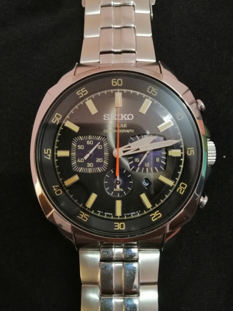 SEIKO RECRAFT SOLAR CHRONOGRAPH WATCH, Men's Fashion, Watches &  Accessories, Watches on Carousell