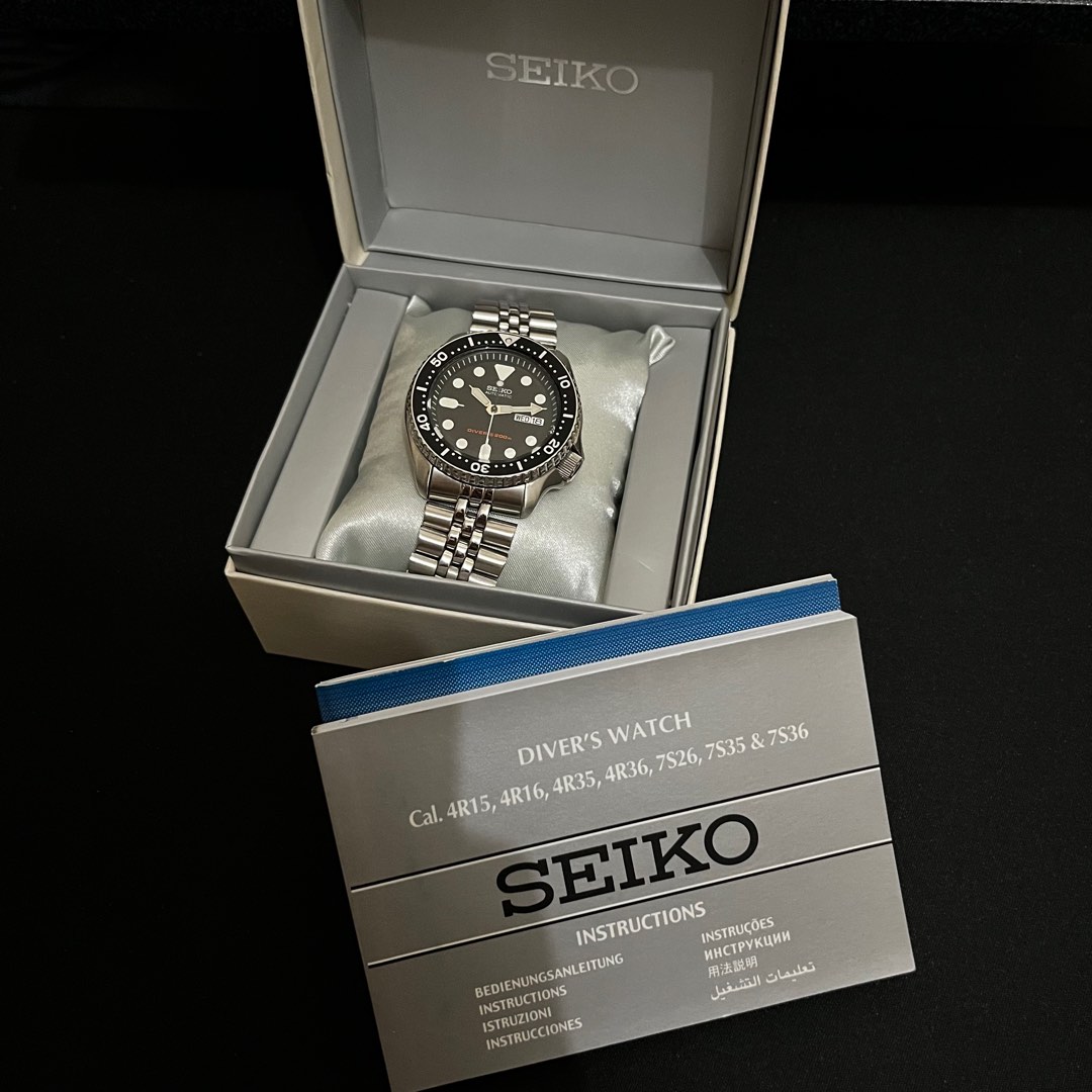 Seiko skx007 cheap box