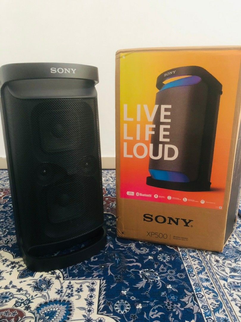 Sony XP500 LIVE LIFE LOUD !!, Audio, Soundbars, Speakers & Amplifiers