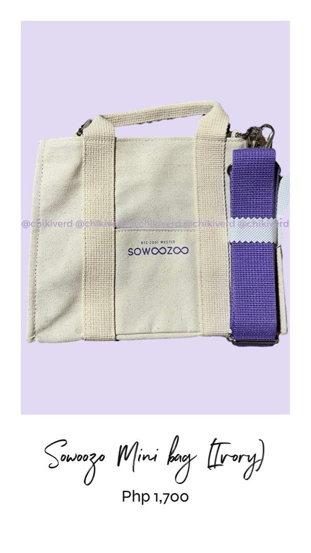 Sowoozoo Mini bag (ivory), Hobbies & Toys, Memorabilia & Collectibles