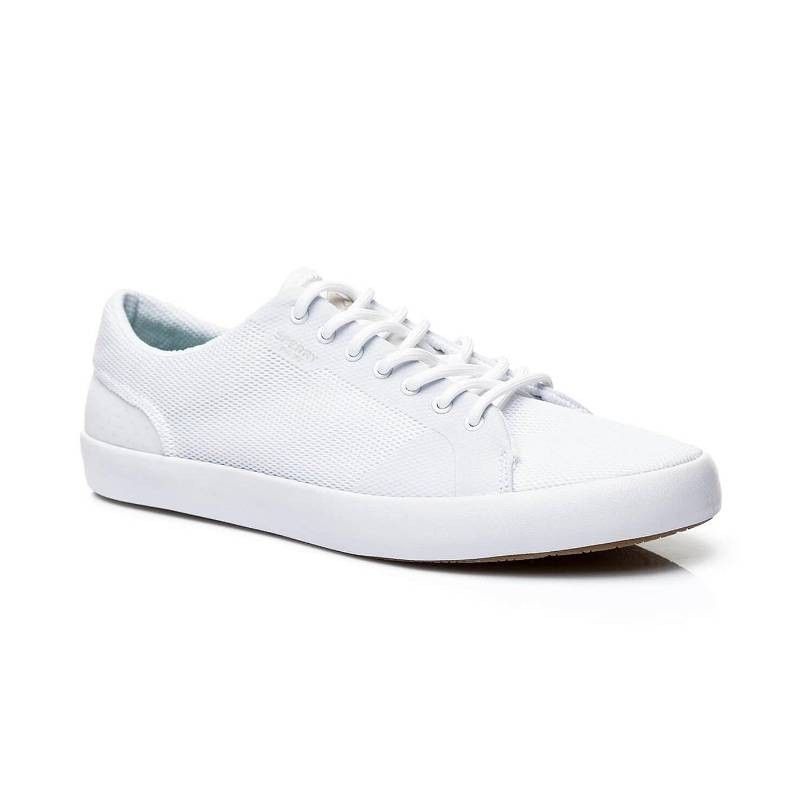 Mens white hot sale sperry sneakers