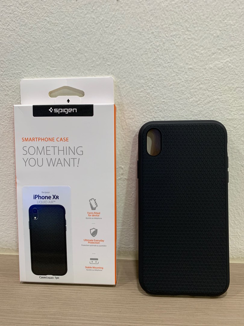Spigen iPhone XR Liquid Air Smartphone case, Mobile Phones & Gadgets