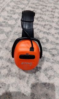 Stihl noise canceling headphones with Bluetooth and radio