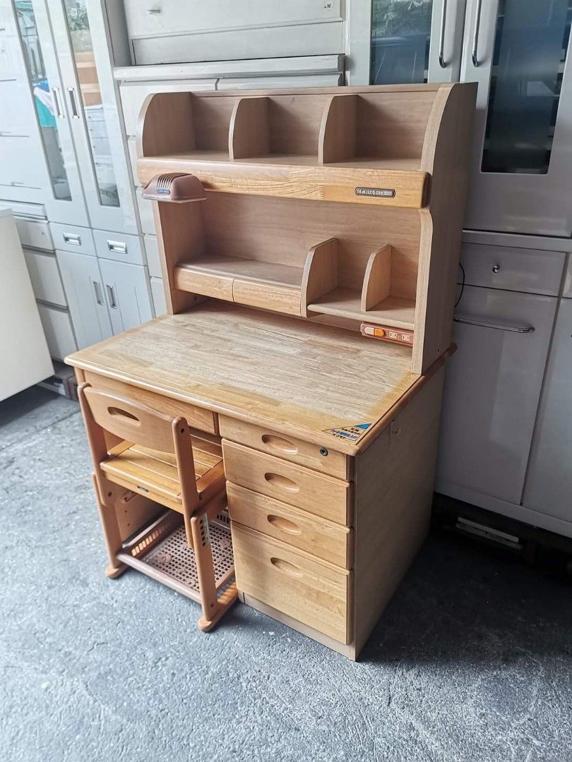 study table set japan surplus, Furniture & Home Living, Furniture ...