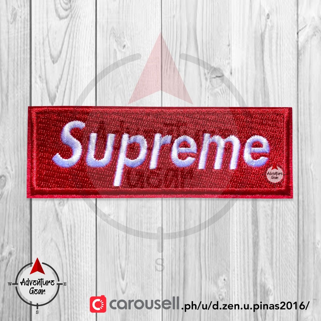 Velcro supreme patch deals