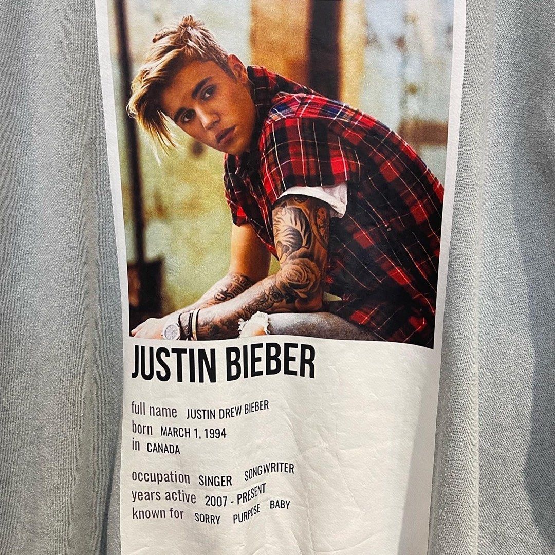 Sweatshirt justin bieber online