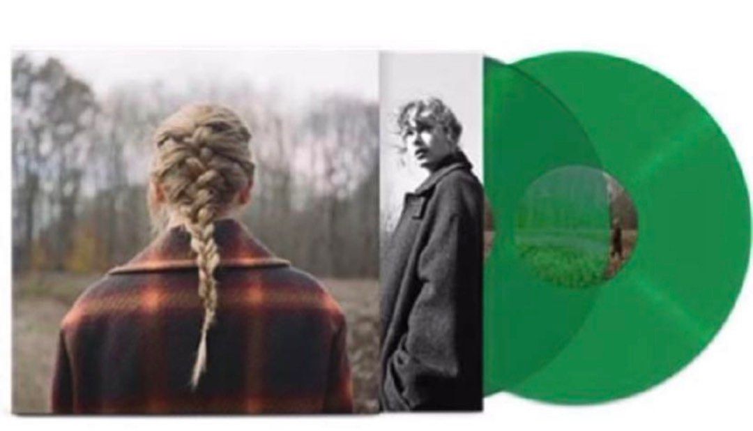 Taylor Swift - Evermore (green colored vinyl) 2lp (Category: Vinyls) located in Manila. Submitted by anxiousbaker (Listing ID 1210387822, Image 1). Description: Terms & Conditions: (PLEASE READ THOROUGHLY.) 1. Mode of Payment is via Gcash or BPI. 2. Mode of Delivery is via Lalamove/Grab/Gogo Express (within Metro Manila) or LBC (provincial, for vinyls), IF NOT for vinyls, J&T/JRS may be used (again, for provincial.) NO SHOPEE CHECKOUT. - YES, we 