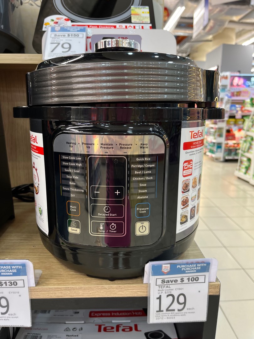 Tefal electric pressure cooker, TV & Home Appliances, Kitchen