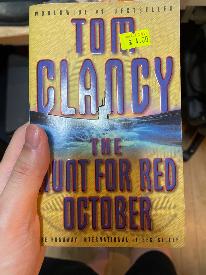 The Hunt for Red October, Hobbies & Toys, Books & Magazines, Fiction