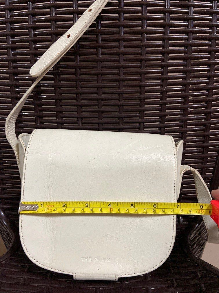 THE PLAIN White Sling Bag, Women's Fashion, Bags & Wallets, Crossbody