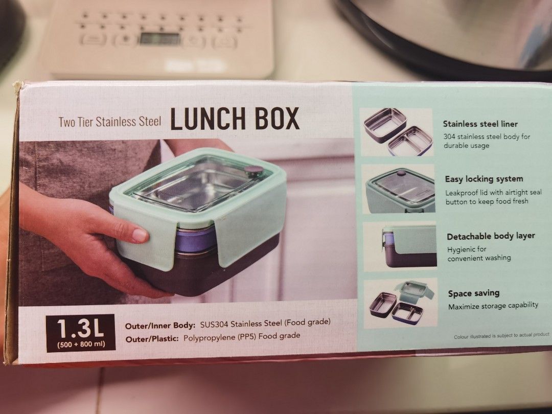 Thermocafe 1.3L lunch box, Furniture & Home Living, Kitchenware