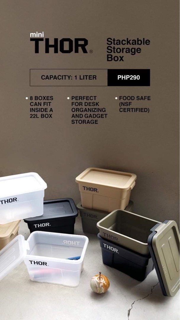 THOR STORAGE, Furniture & Home Living, Home Improvement & Organization