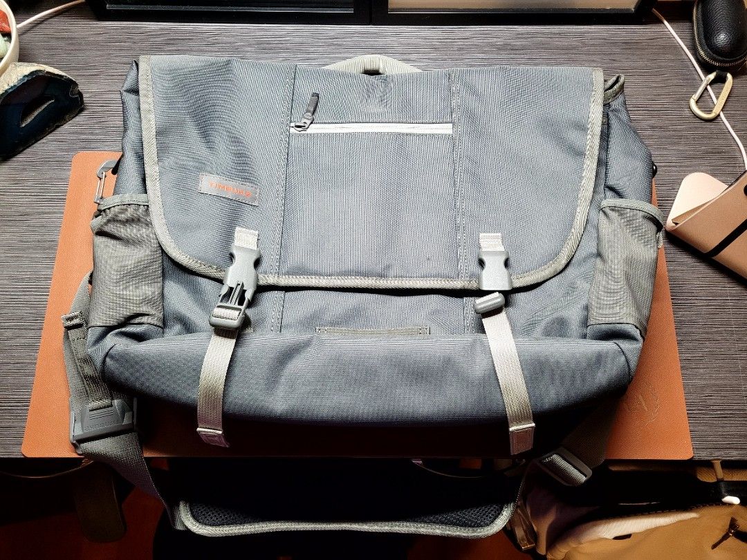 Timbuk2 Commute Messenger Bag (Medium, Green color), Men's Fashion