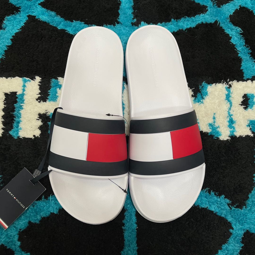 tommy hilfiger slides mens