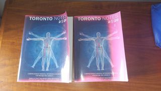 Toronto Notes 2020 Medicinal books
