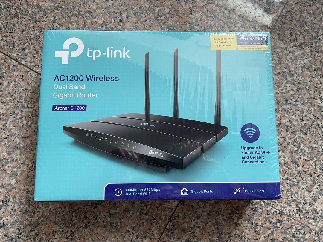 TP Link Dual band wifi gigabit router, Computers & Tech, Parts ...
