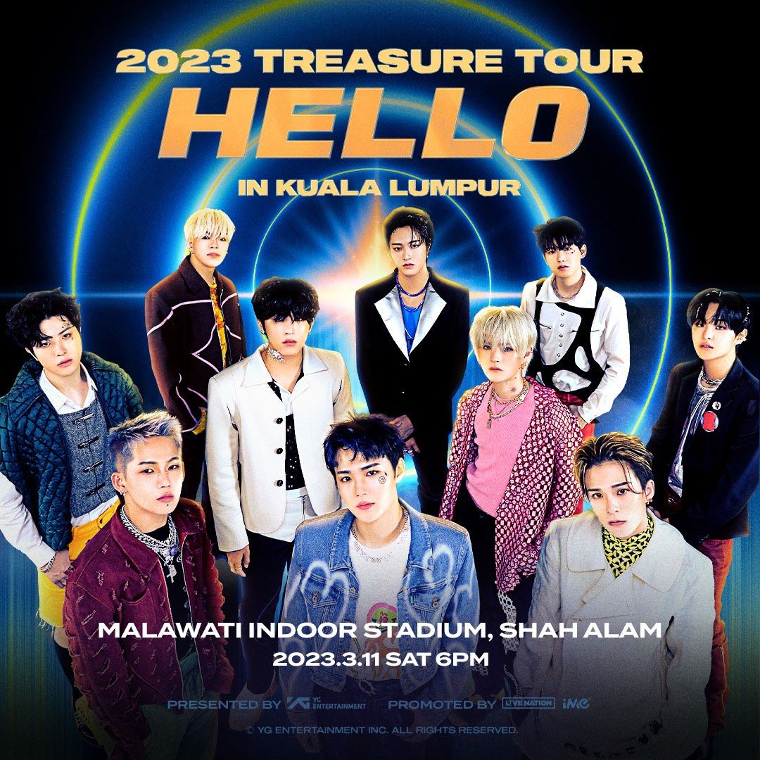 Treasure Hello Tour, Tickets & Vouchers, Event Tickets on Carousell