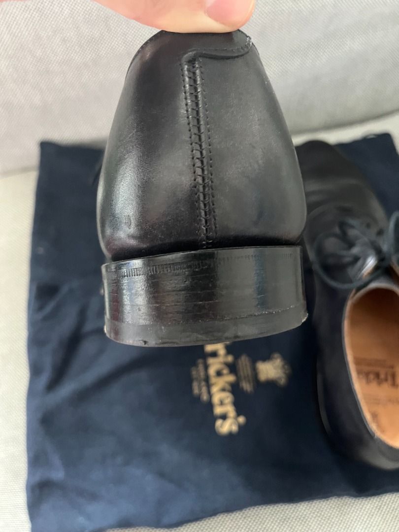 Trickers APPLETON MUSEUM OXFORD SHOES Black UK9, Men's Fashion, Footwear, Shoe inserts