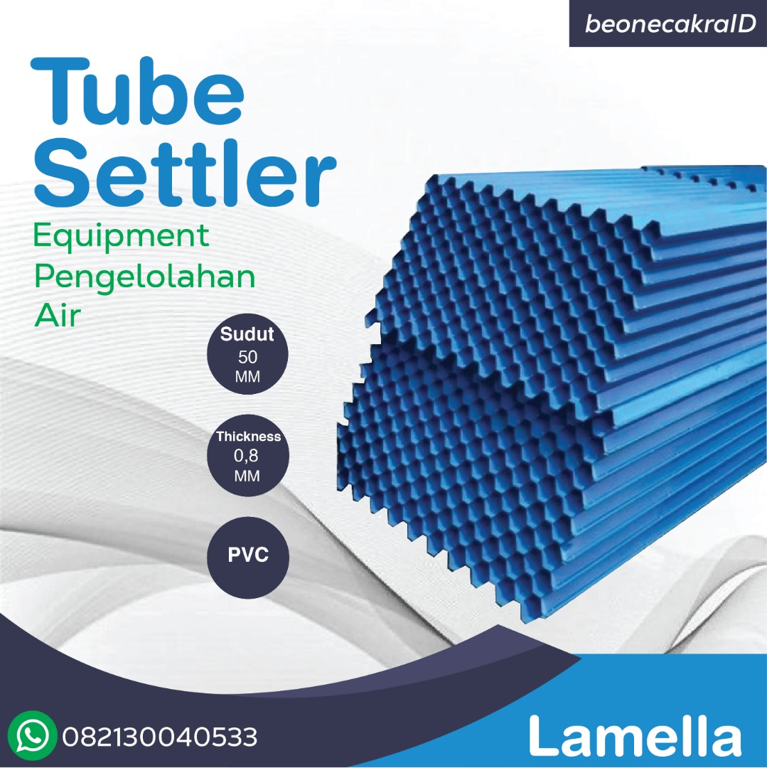 Tube Settler,Fungsi Tube Settler/Tube Settler PVC Blue, Perabotan Rumah ...