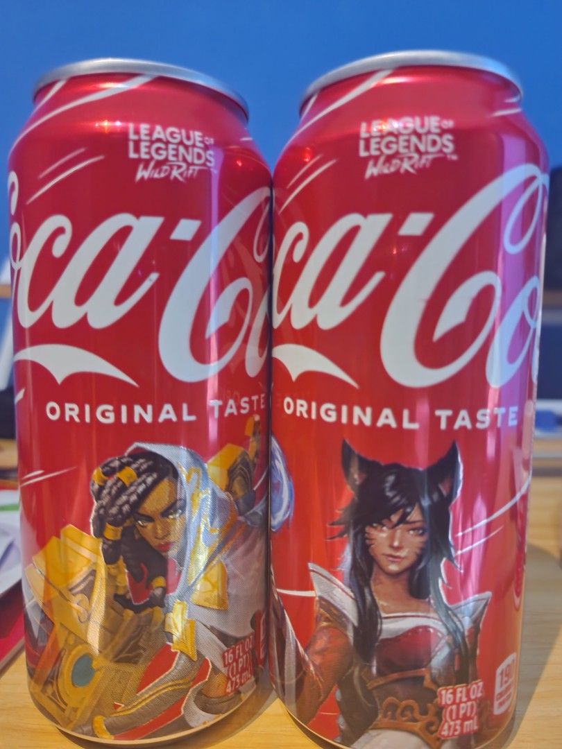 [USA] Coca Cola Classic - League of Legends Wild Rift Edition Set ...