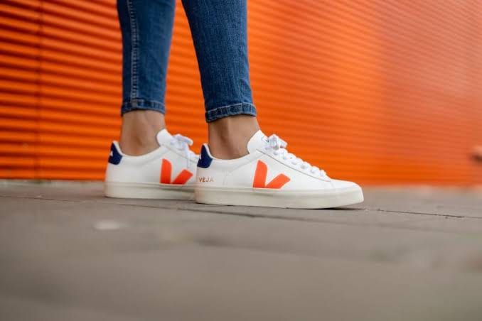 Veja orange sale