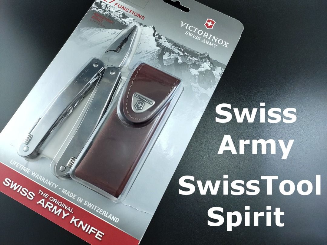 Victorinox SwissTool Spirit MultiTool Leather Pouch 3.0227.LX2, Furniture & Home Living, Home
