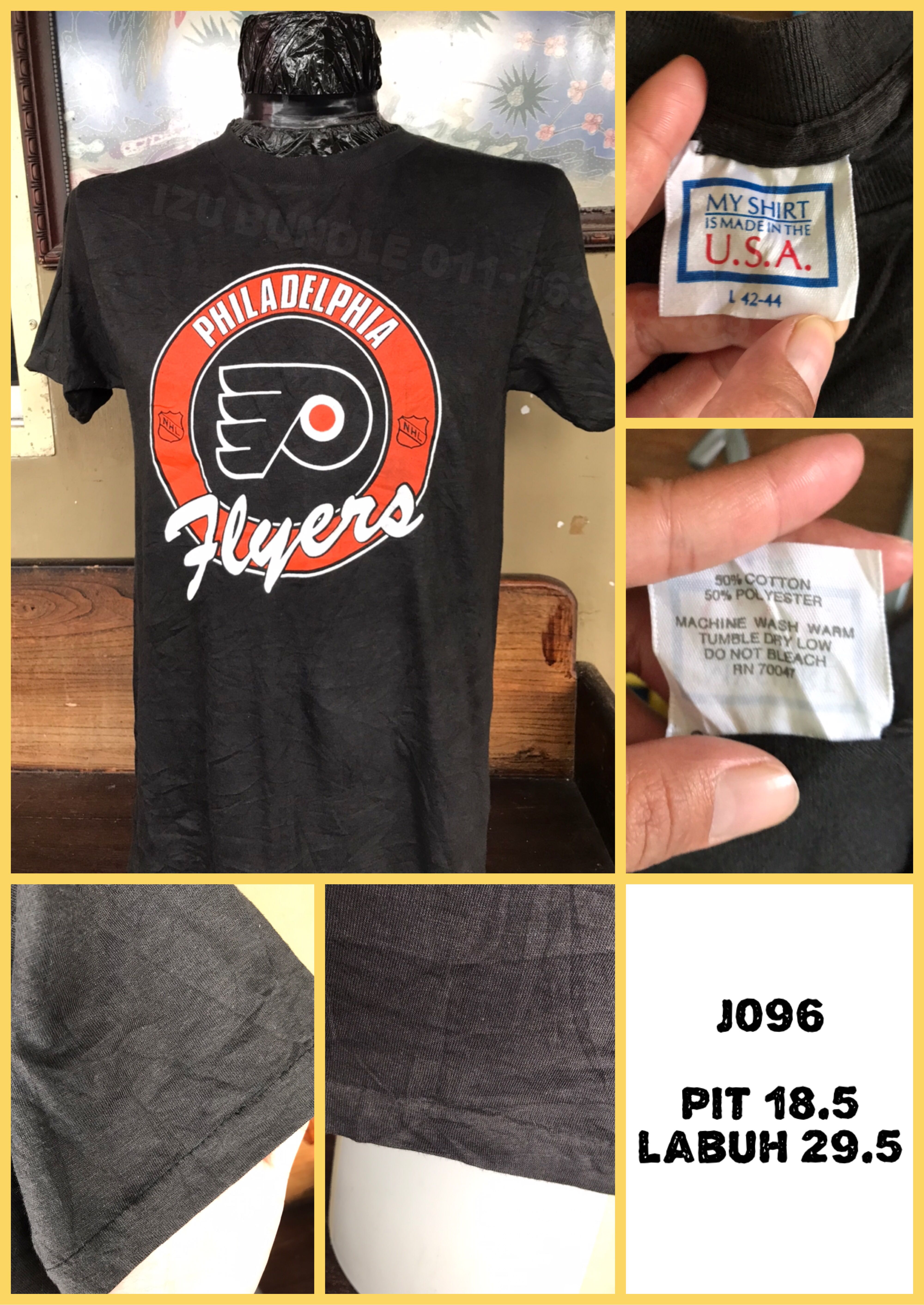 vintage nhl, Men's Fashion, Tops & Sets, Tshirts & Polo Shirts on Carousell