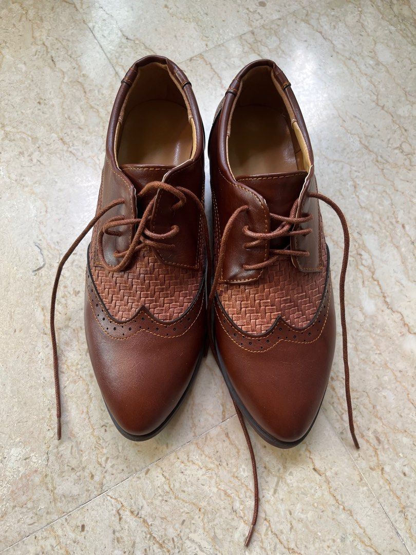 Textured derby shoes online